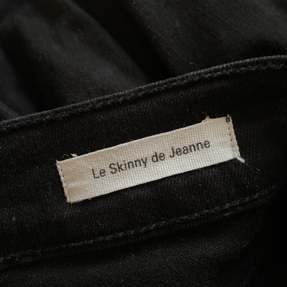 Frame Skinny  Distressed black Jeans - size 27 waist - Picture 3 of 8